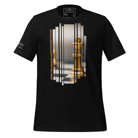 When the Vision Black Motivational Men's T-Shirt