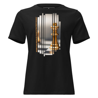 When the Vision Black Motivational Women’s T-Shirt