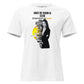 When the Vision Is Clear White Motivational Women’s T-Shirt