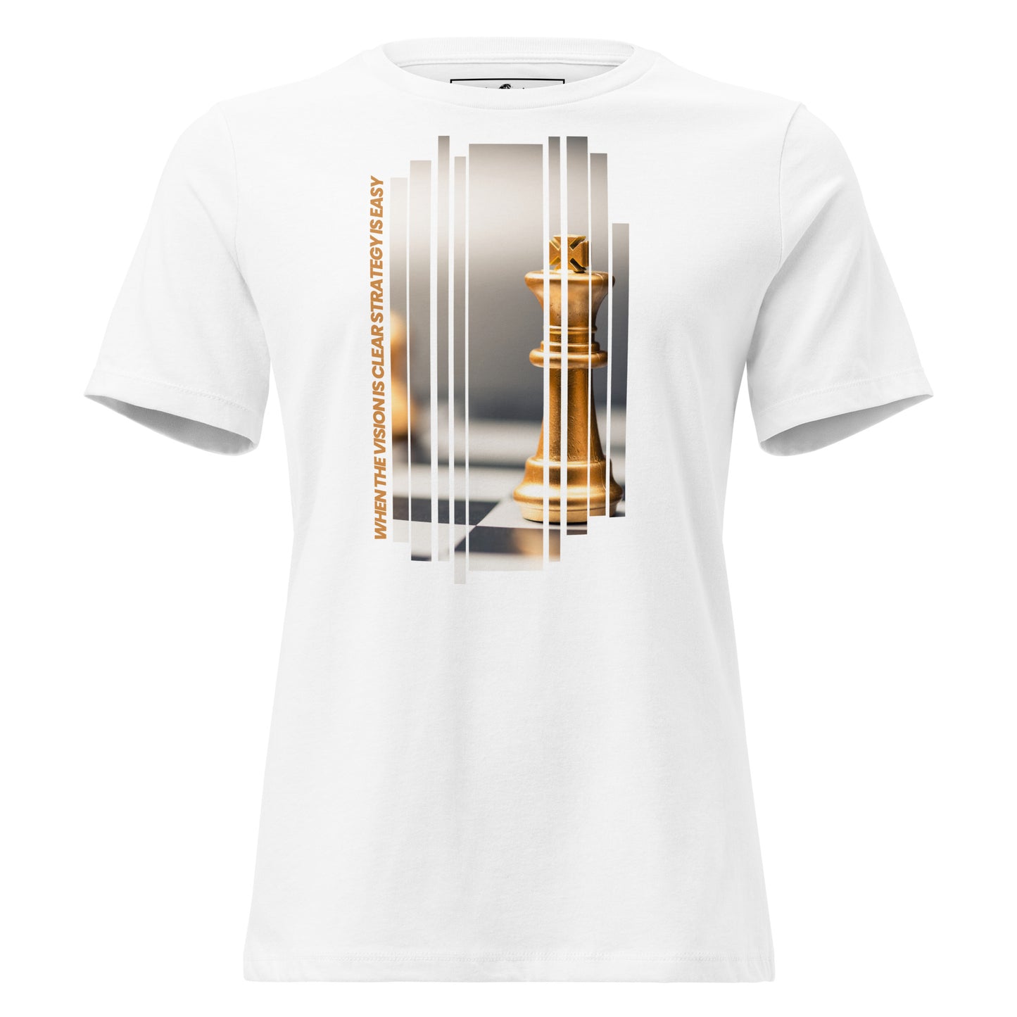 When the Vision White Motivational Women’s T-Shirt