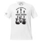Where Words Fail, Music Speaks – Guitar Edition White Motivational Men's T-Shirt