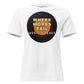 Where Words Fail Music Speaks White Motivational Women’s T-Shirt