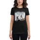 Wherever You Go Becomes a Part of You Somehow Women’s Motivational Black T-Shirt