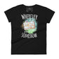 Wherever You Go Becomes a Part of You Somehow Women’s Motivational Black T-Shirt