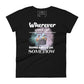 Wherever You Go Becomes a Part of You Somehow Women’s Motivational Black T-Shirt