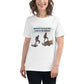 Wherever You Go Hiking Journey White Motivational Women’s T-Shirt Lifestyle