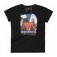 "Winners Never Quit and Quitters Never Win" Basketball Women’s Motivational Black T-Shirt