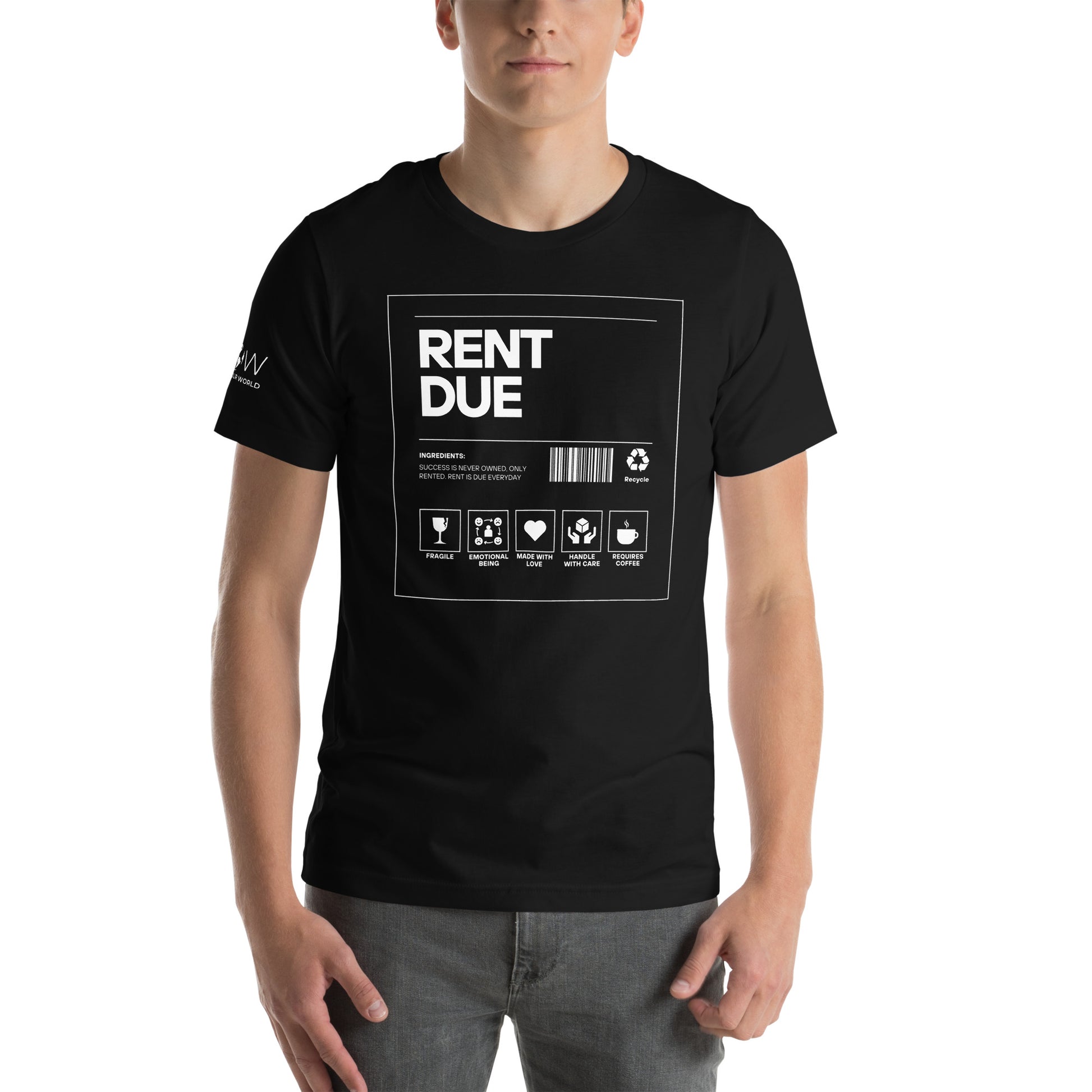 Won't Bring You Closer Men's Motivational Black T-Shirt