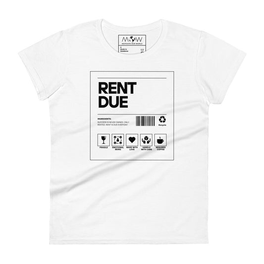 Won't Bring You Closer Women's Motivational White T-Shirt