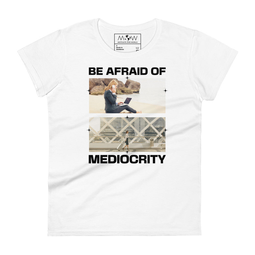 Work Anywhere Women’s Motivational White T-Shirt