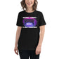 Work Hard, Play Harder Black Motivational Women’s T-Shirt Lifestyle