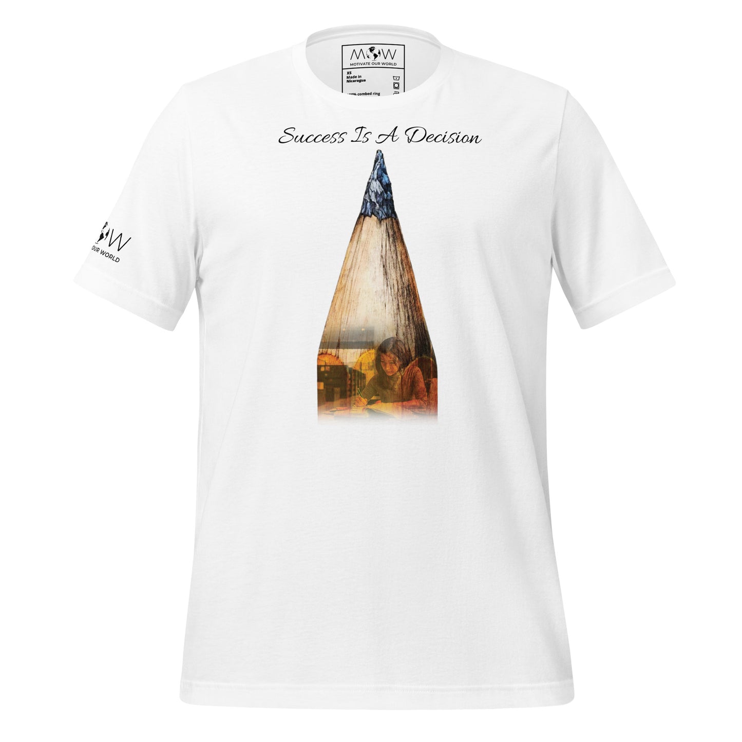 Write Your Future Men's Motivational White T-Shirt