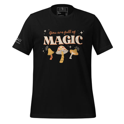 You Are Full of Magic Men's Motivational Black T-Shirt