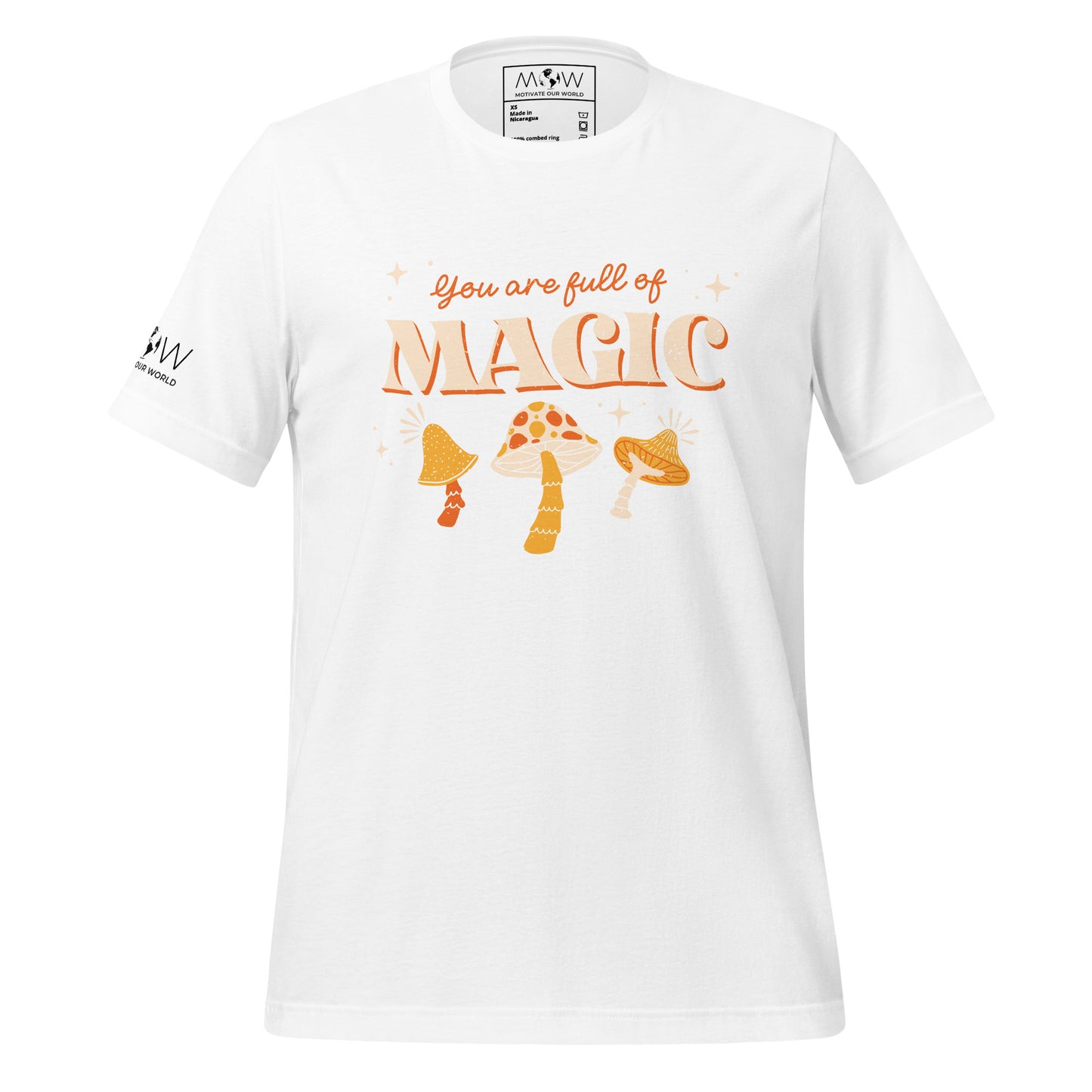 You Are Full of Magic Men's Motivational White T-Shirt