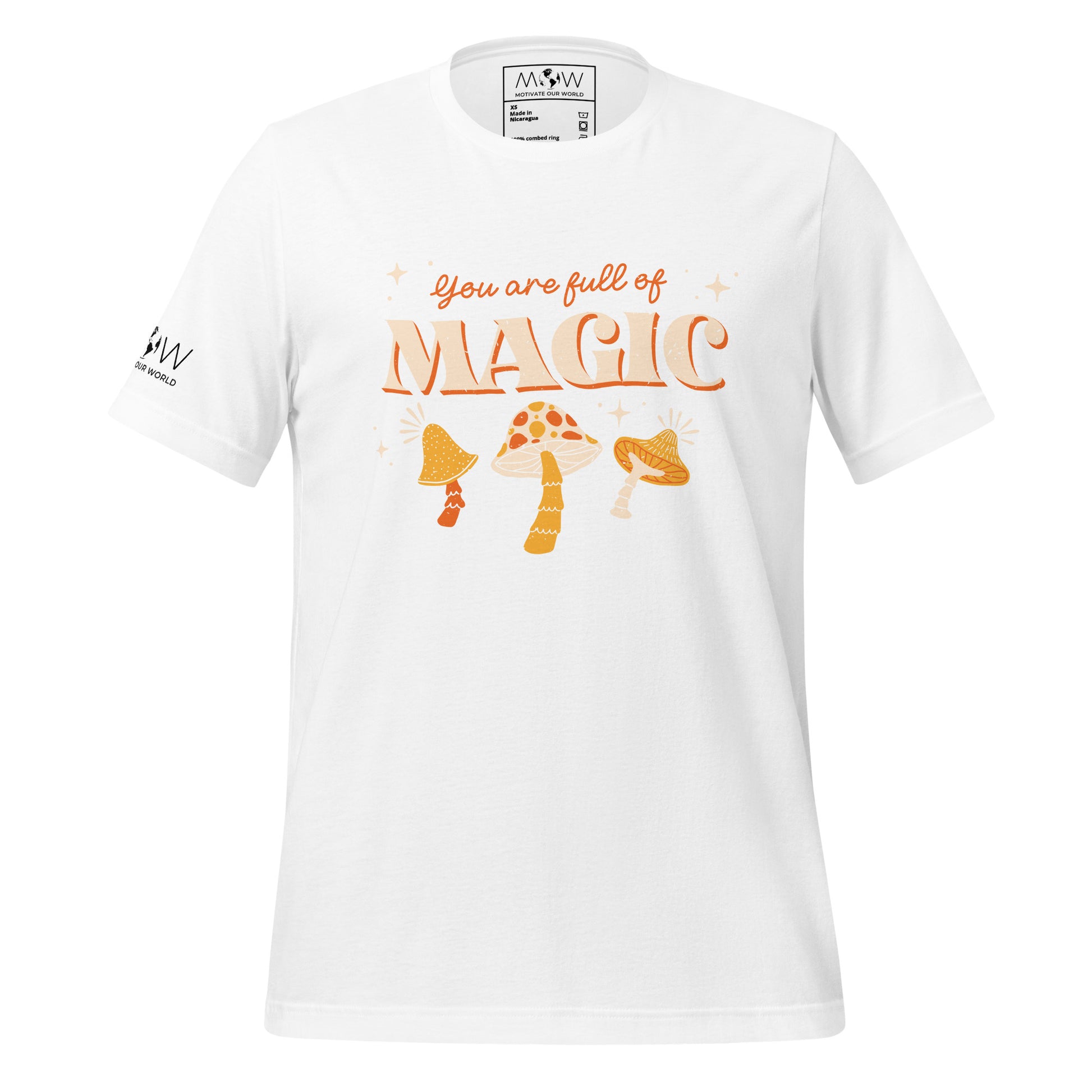 You Are Full of Magic Men's Motivational White T-Shirt