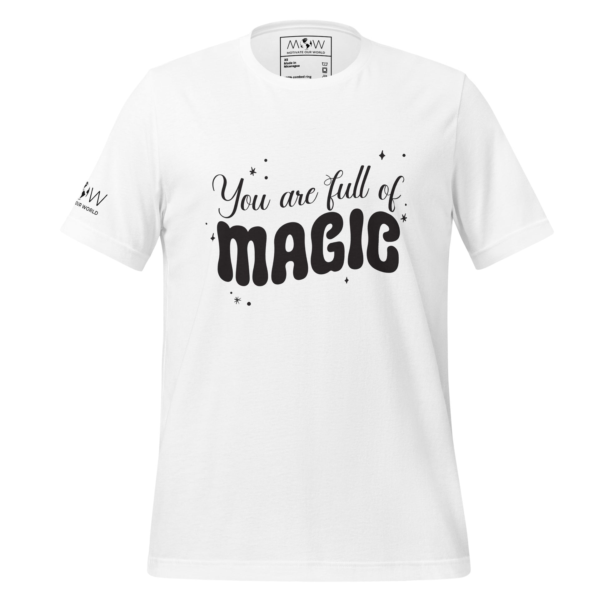 You Are Full of Magic Men's Motivational White T-Shirt