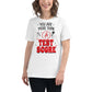 You Are More Than A Test White Motivational Women’s T-Shirt Lifestyle