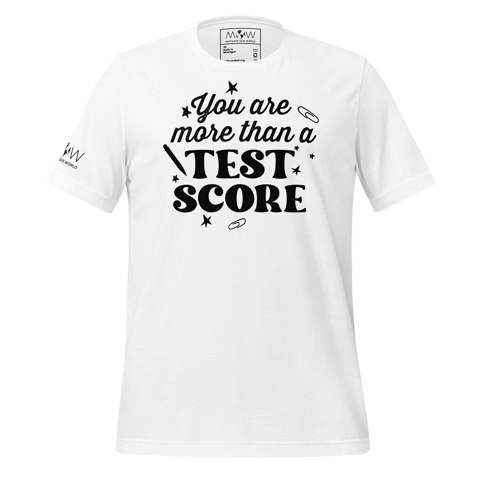 You Are More Than A White Motivational Men's T-Shirt