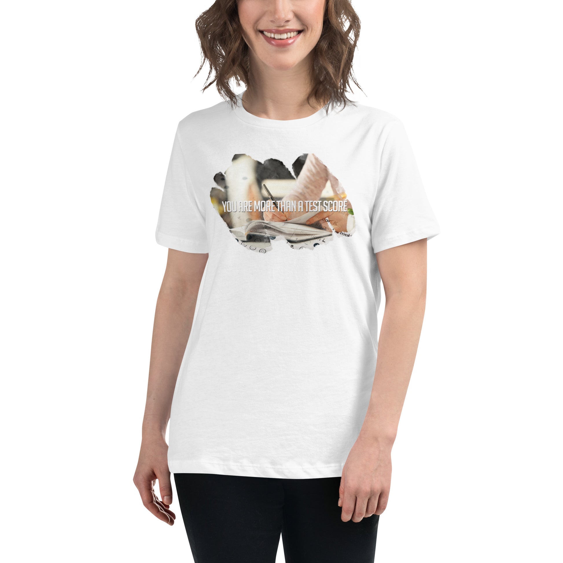 You Are More Than White Motivational Women’s T-Shirt Lifestyle