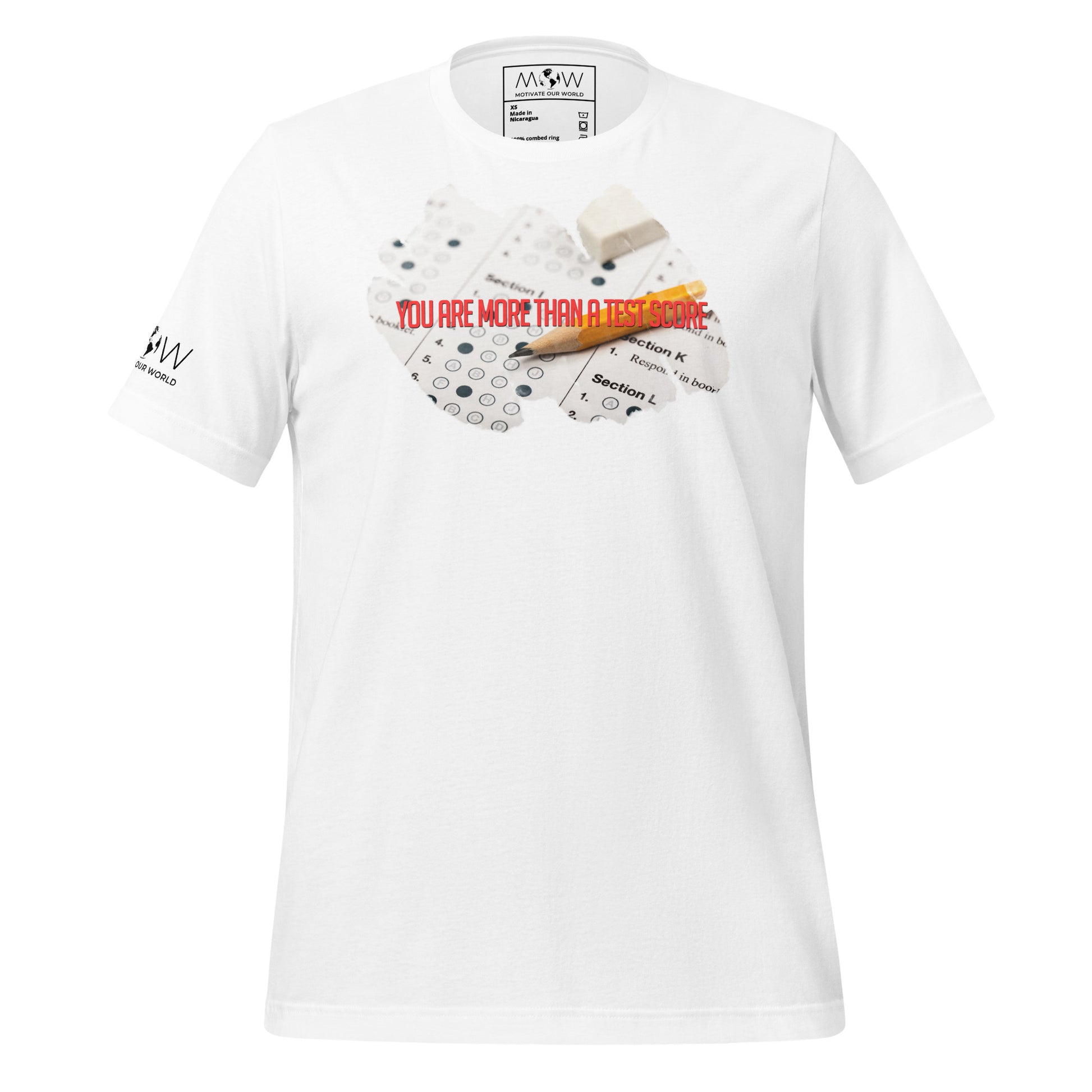 You Are More White Motivational Men's T-Shirt