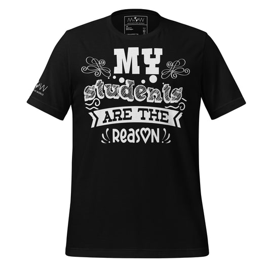You Are the Heart of the Classroom Men's Motivational Black T-Shirt