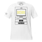 You Can’t Deposit Excuses IV Men's Motivational White T-Shirt