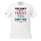 You Can't Hit A Target Men's Motivational White T-Shirt