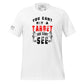 You Can't Hit A Target You Can't See Men's Motivational White T-Shirt