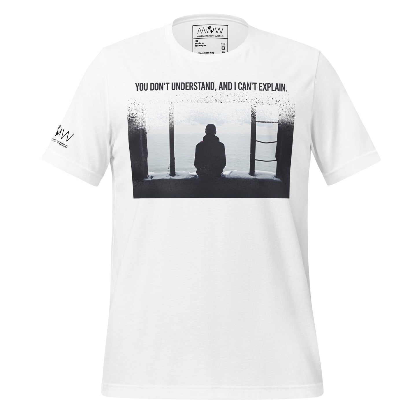 You Don’t Understand, and I Can’t Explain – Solitude Edition White Motivational Men's T-Shirt