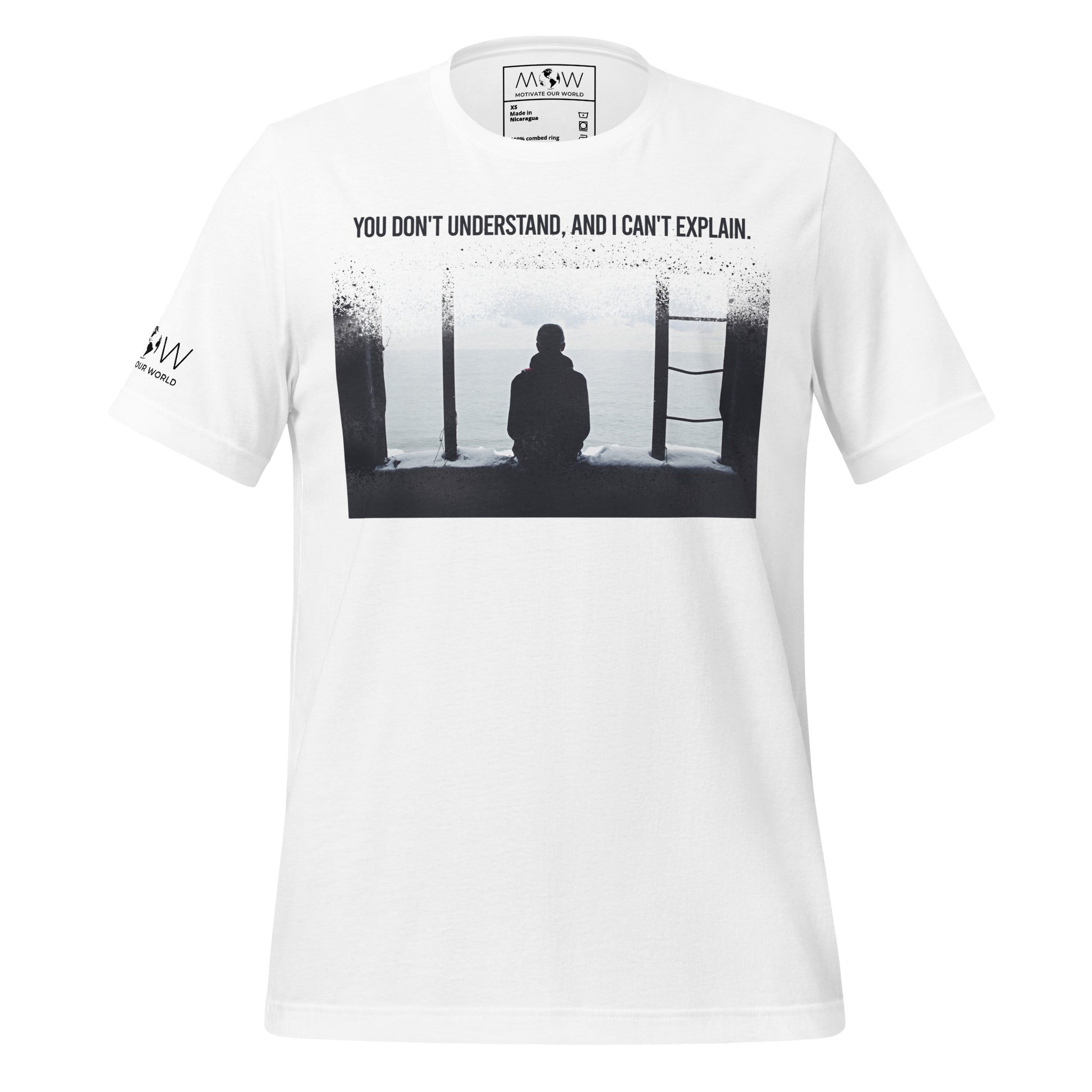 You Don’t Understand, and I Can’t Explain – Solitude Edition White Motivational Men's T-Shirt