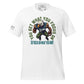 "You Get What You Focus On" Football Eagle Men's Motivational White T-Shirt
