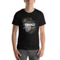 You'll Never Go Broke Investing in Yourself Men's Motivational Black T-Shirt