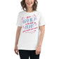 Your Family Is the Best Team White Motivational Women’s T-Shirt Lifestyle