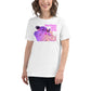 Your Future Is Created Planner White Motivational Women’s T-Shirt Lifestyle
