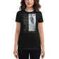 Your Life Is 100% Your Responsibility Hiker Women’s Motivational Black T-Shirt