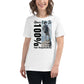 Your Life Is 100% Your Responsibility White Motivational Women’s T-Shirt - Adventurer's Design Lifestyle