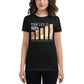 Your Life is Your Responsibility Women's Motivational Black T-Shirt