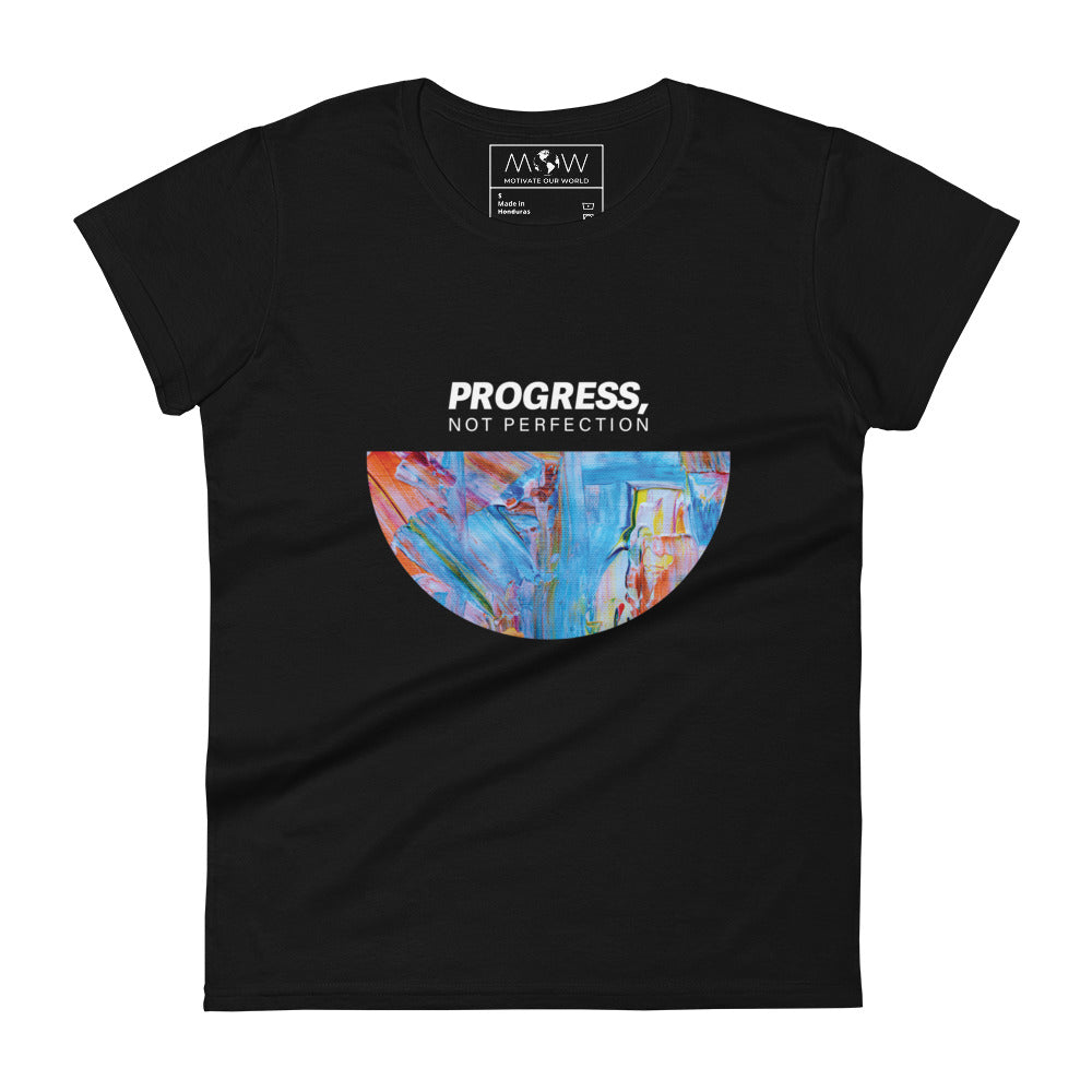 Your Potential Is Limitless Women’s Motivational Black T-Shirt