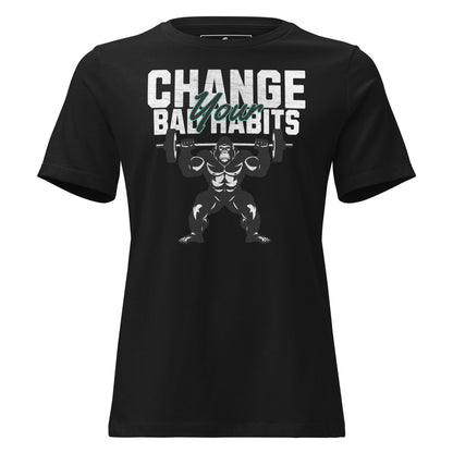 Your Strength Black Motivational Women’s T-Shirt