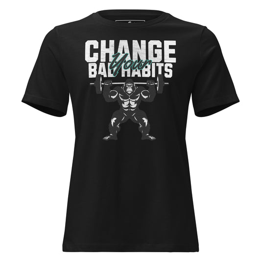 Your Strength Black Motivational Women’s T-Shirt