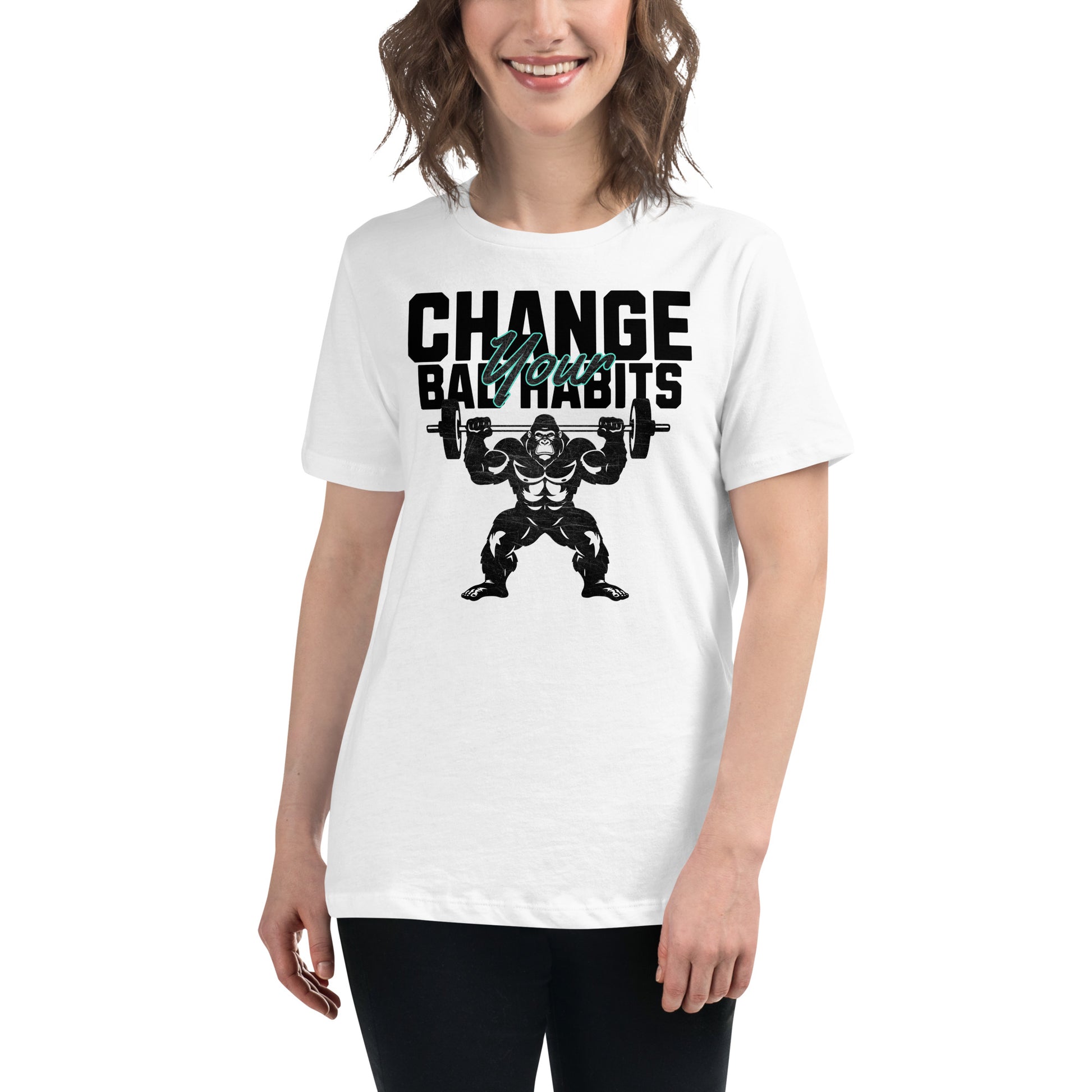 Your Strength White Motivational Women’s T-Shirt