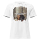 Your Worth Has Nothing to Do With Your Diagnosis - Portrait Edition White Motivational Women’s T-Shirt