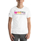 Your Worth Has Nothing to Do with Your Diagnosis - Vibrant Edition White Motivational Men's T-Shirt
