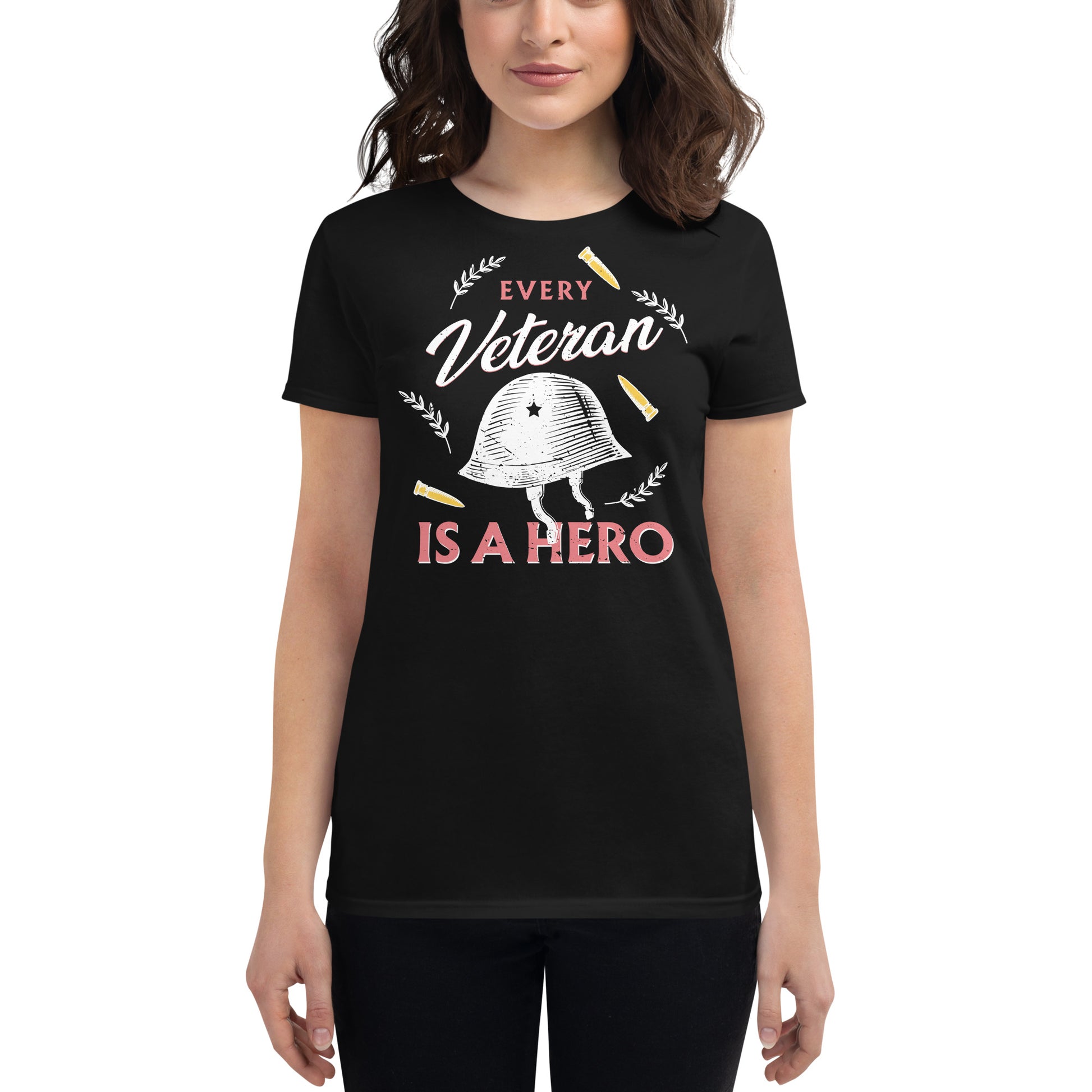 Every Veteran Women’s Motivational Black T-Shirt