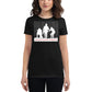 Discipline. Dedication Women’s Motivational Black T-Shirt